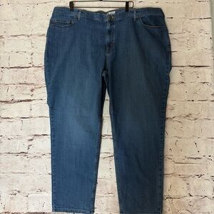 NWT Carhartt Women’s Rugged Flex Relaxed Straight Stretch Denim Jeans - Size 26W